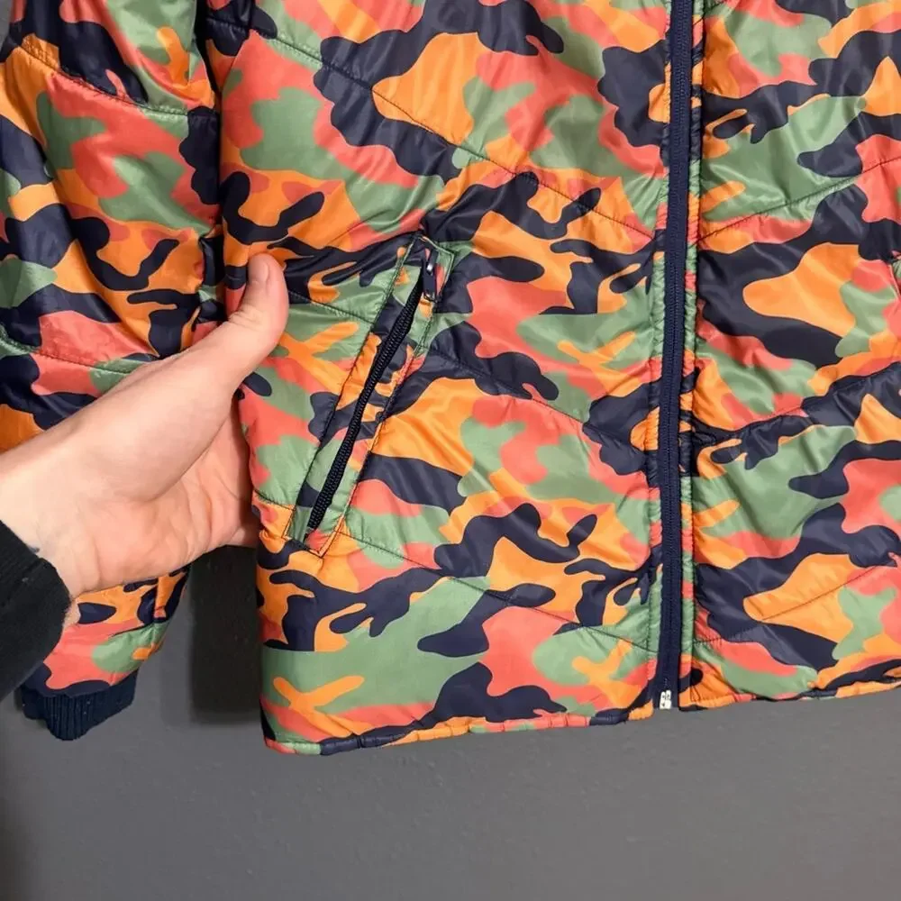 MOTHER Reversible Camo Puffer Jacket Size S - Picture 5 of 11